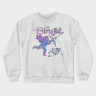 Cupid - Single AF Crewneck Sweatshirt